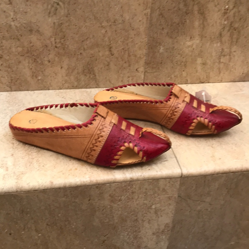 Moroccan Hurache Mules